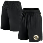 Men's Black Boston Bruins Authentic Pro Tech Shorts